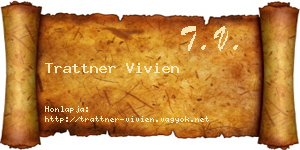 Trattner Vivien névjegykártya